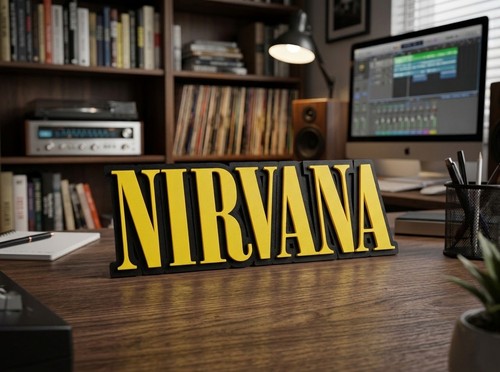 Nirvana freestanding display - nirvana,
