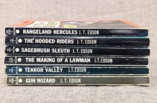 Edson western novels x6 - western,
