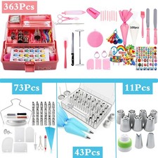 363Pcs Cake Decor Kit Tools