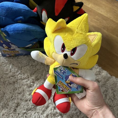 Sonic the hedgehog plush 35th - sonic,