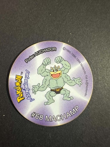 Pokemon tazo machamp - tazo, #68