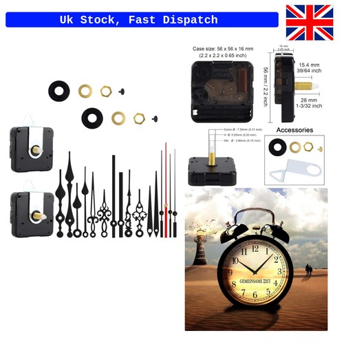 Pack silent quartz clock - silent,