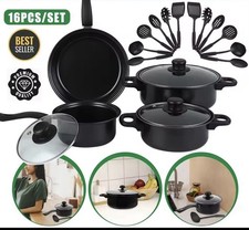 16pc Non Stick Cookware Set