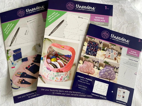Threaders sewing template set - threaders,