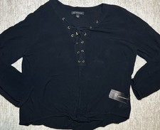 NWT I.N.C Womens Studded Black
