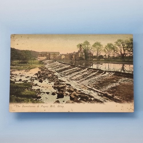 Otley postcard 1906 yorkshire - otley,