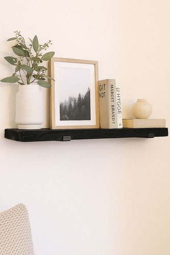 Wooden floating shelf vintage - wooden,