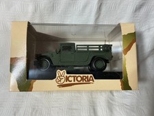 VICTORIA MILITARY MODELS R006 HUMMER U.S. ARMY  1/43 SCALE IN PERSPEX CASE