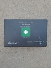 RARE  BMW FIRST AID KIT DIN