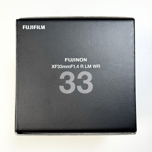 Fujifilm fujinon 33mm - 33mm, f1.4