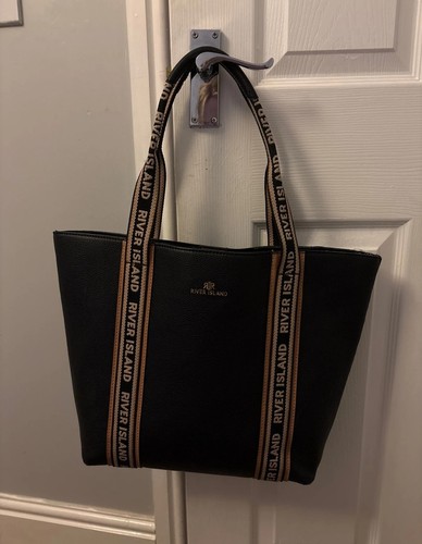 River island black - black, tweed