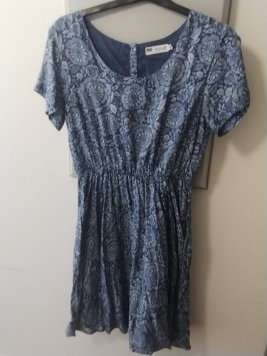 Seasalt blue floral - blue, sleeve