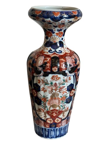 Antique japanese imari vase - antique,