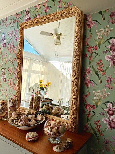 Large ornate rectangle - ornate, wall