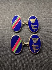 Vintage Military Enamel Cufflinks