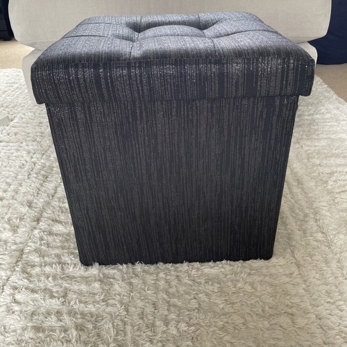 Black folding storage - black,