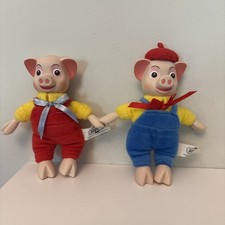 Vintage Pinky and Perky pigs