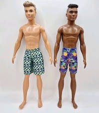 BARBIE Fashionistas Ken Dolls x 2