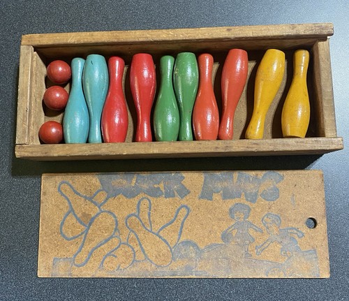 Vintage wooden toy - wooden,