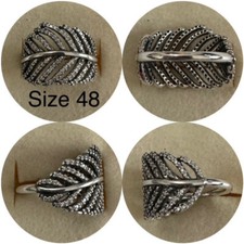 PANDORA FEATHERS RING SIZE 48