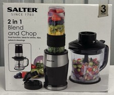 Salter 2-in-1 Jug Blender & Mixer 570ml Sports Bottle Available Only