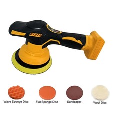 Cordless Car Buffer Polisher Car Polishing Machine With Two  Battery's 8-Gear