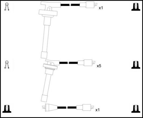 Intermotor ignition lead - intermotor,