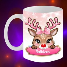 Personalised Christmas Mug Gifts Merry Christmas Mug Secret Santa Present Xmas