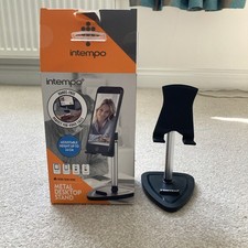 INTEMPO Tablet Mobile Phone Holder Desk Phone Holder Adjustable up To 24cm