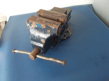 Draper Engineers Bench Vice  Carbon Steel Interchangeable Jaws 125mm  (Used)