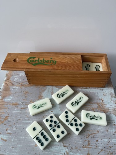 Carlsberg vintage dominoes set - vintage,