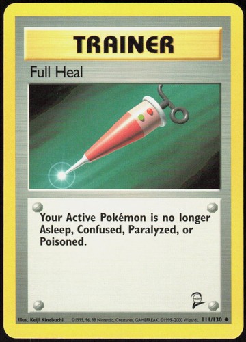 Full heal 111 130 uncommon - heal, 111/130