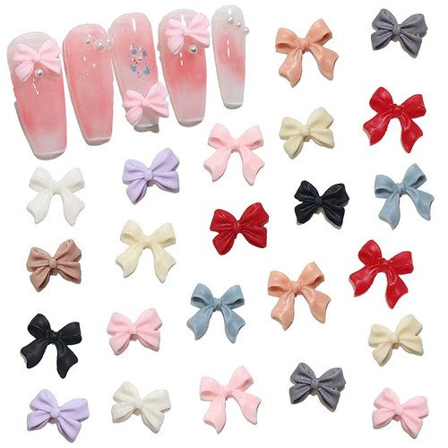 200x acrylic bow nail - 3d,