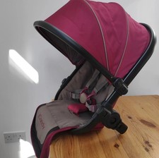 iCandy Peach 3 P4 Blossom Lower Converter Double Seat Unit Claret Used See Pics