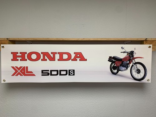 Honda xl500s banner - honda,