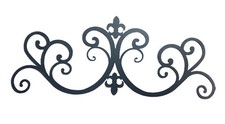 Wrought Iron Metal Scrolled