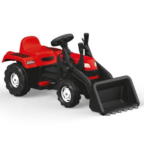 Outdoor red garden tractor - red,