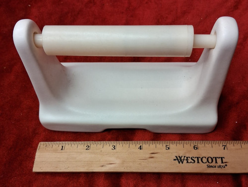 Vintage ceramic flat - vintage, white