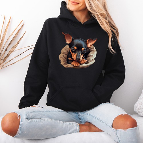 Miniature pinscher puppy dog - miniature,
