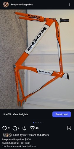 Koga full pro track - track,