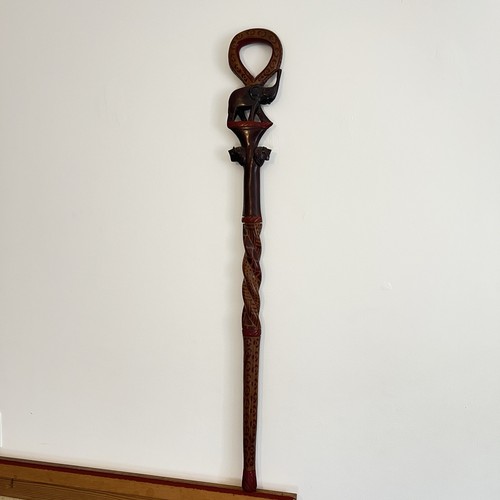 Vintage carved african - african, walking
