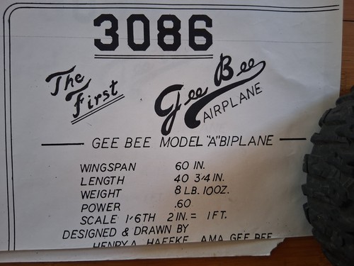 3086 first gee bee - first,