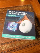 Multifunction Portable Camping Light Outdoor Waterproof LED 10M String Lights