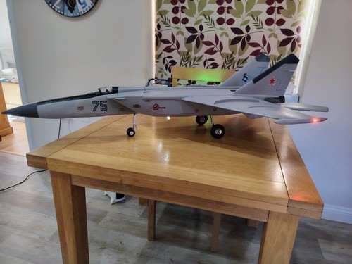 Mig foxbat twin edf - mig, r/c