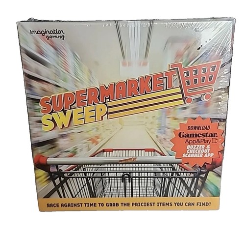Supermarket sweep board game - sweep,