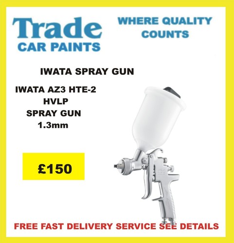 Iwata spray gun hvlp 3mm - spray, 1.3mm