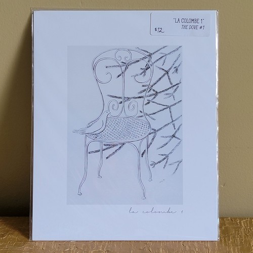 Colombe the dove - la, artwork