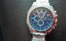 Mens Orlando Chronograph Style Watch Stainless Steel New