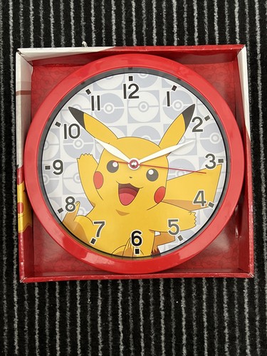 Pokemon wall clock birthday - wall,