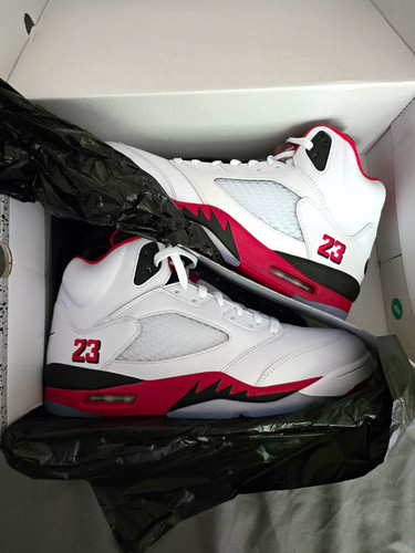 Jordan fire red 2025 - 5,